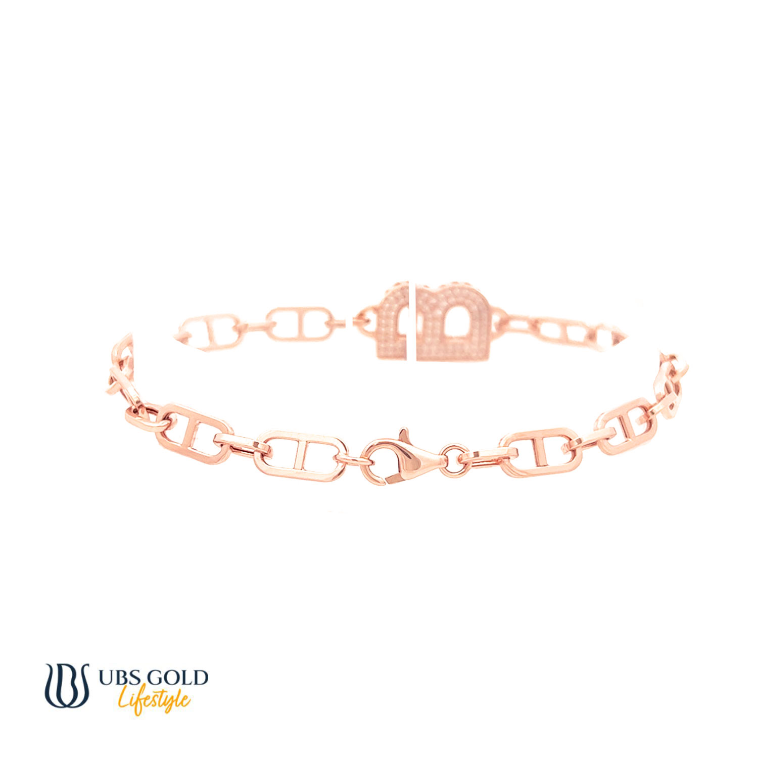 UBS Gold Gelang Emas Alpha Chain B - Hdg0149 - 17K