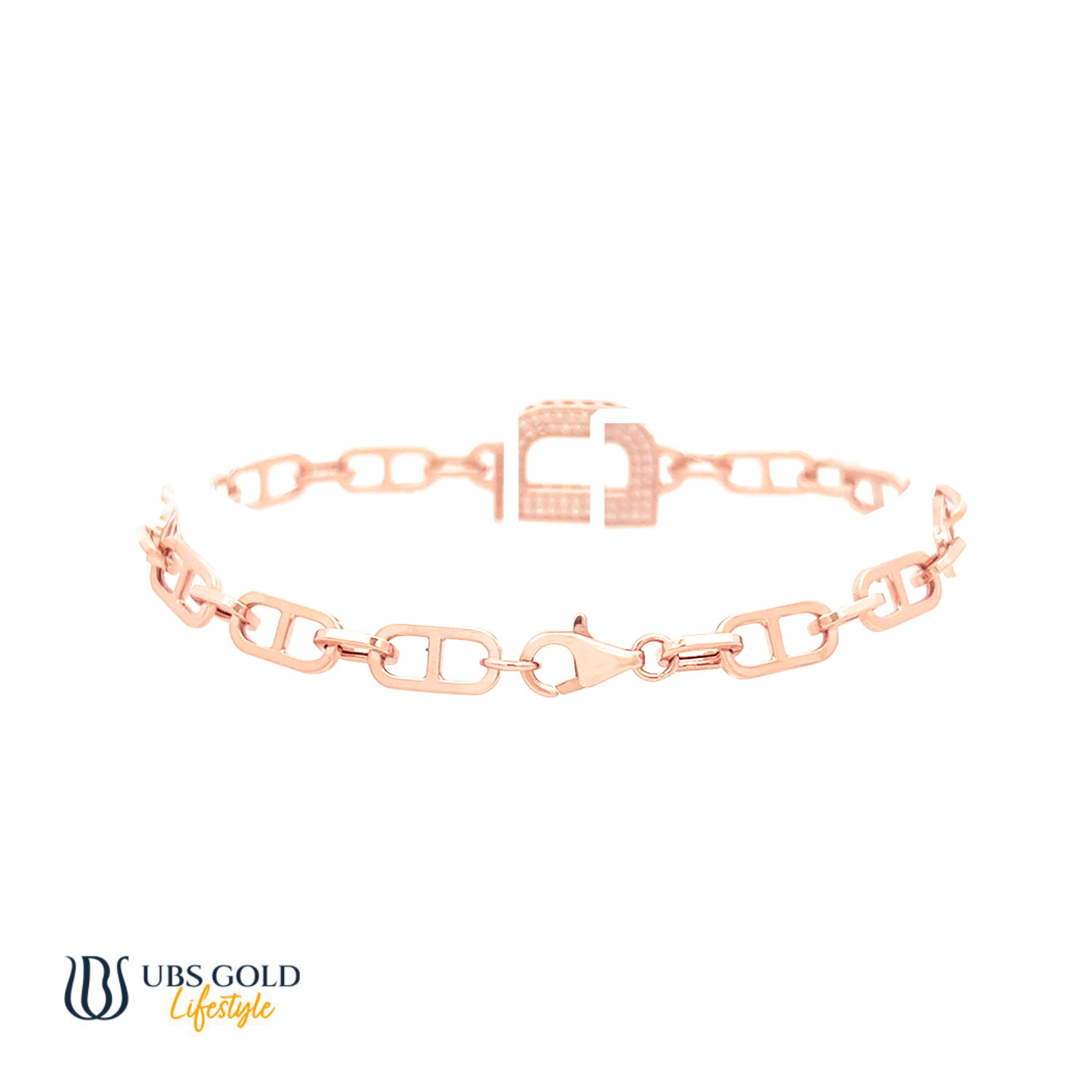 UBS Gold Gelang Emas Alpha Chain D - Hdg0161 - 17K