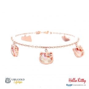 UBS Gold Gelang Emas Sanrio Hello Kitty Rainbow - Hgz0071 - 17K