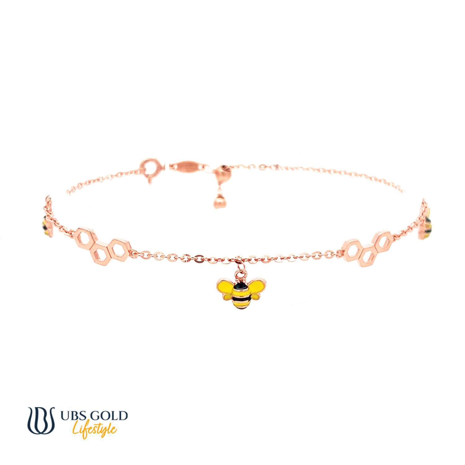 UBS Gold Gelang Emas Millie Molly - Kgv6731 - 17K