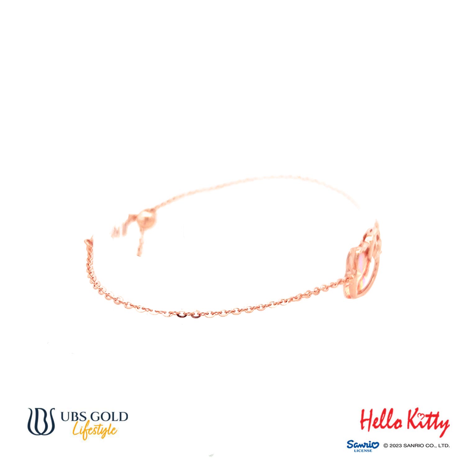 UBS Gold Gelang Emas Sanrio Hello Kitty Rainbow - Kgz0024 - 17K