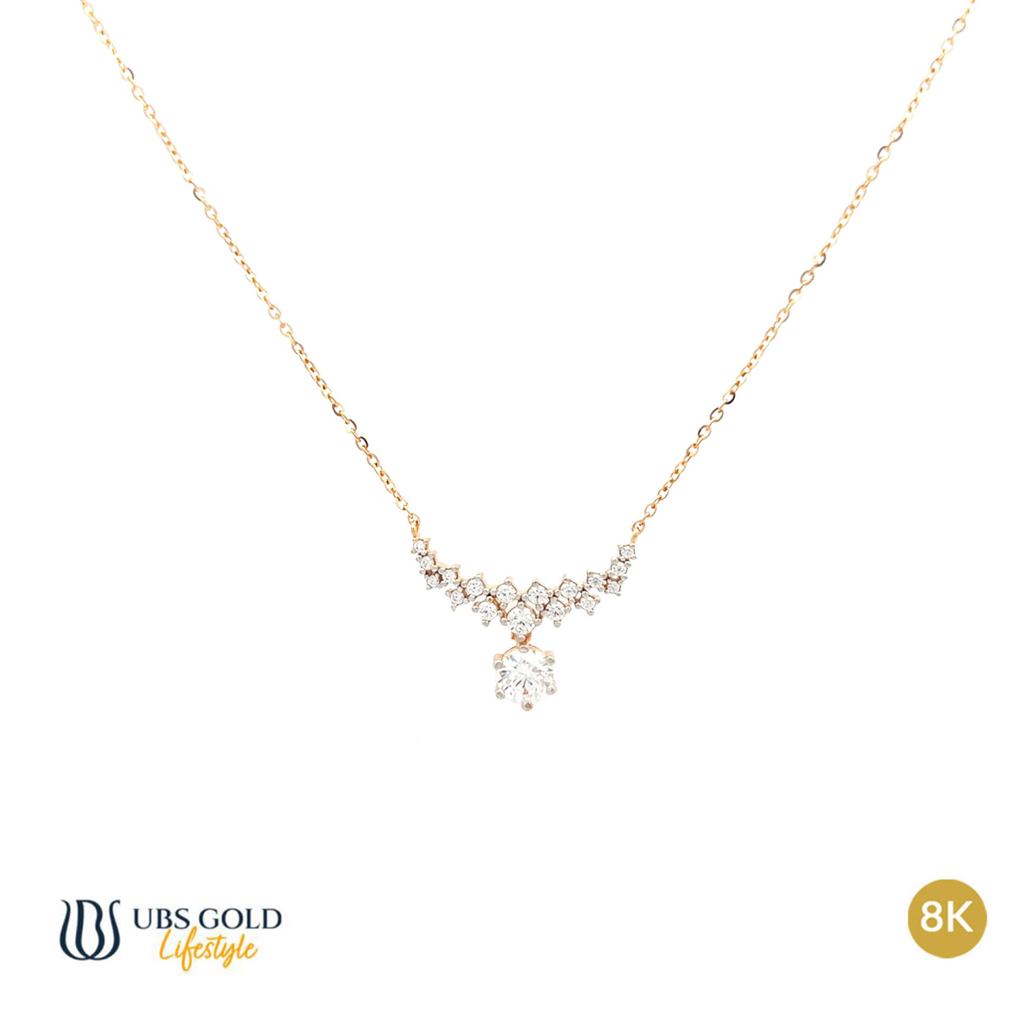 UBS Gold Kalung Emas - Kkv15223K - 8K