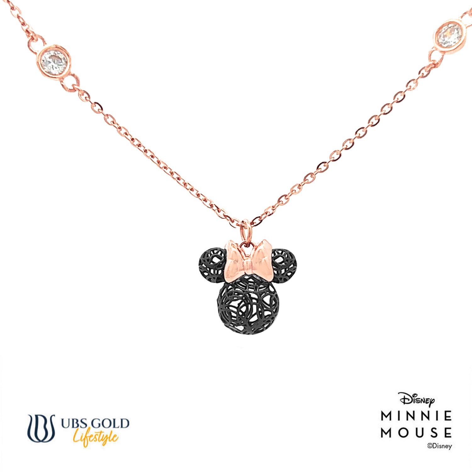 UBS Gold Kalung Emas Disney Minnie Mouse - Kky0456 - 17K