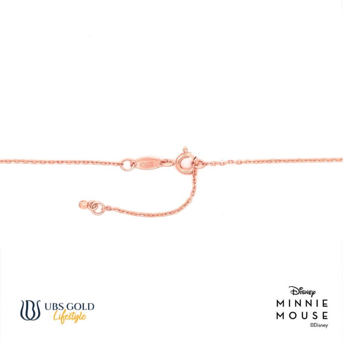 UBS Gold Kalung Emas Disney Minnie Mouse Rainbow - Kky0458 - 17K