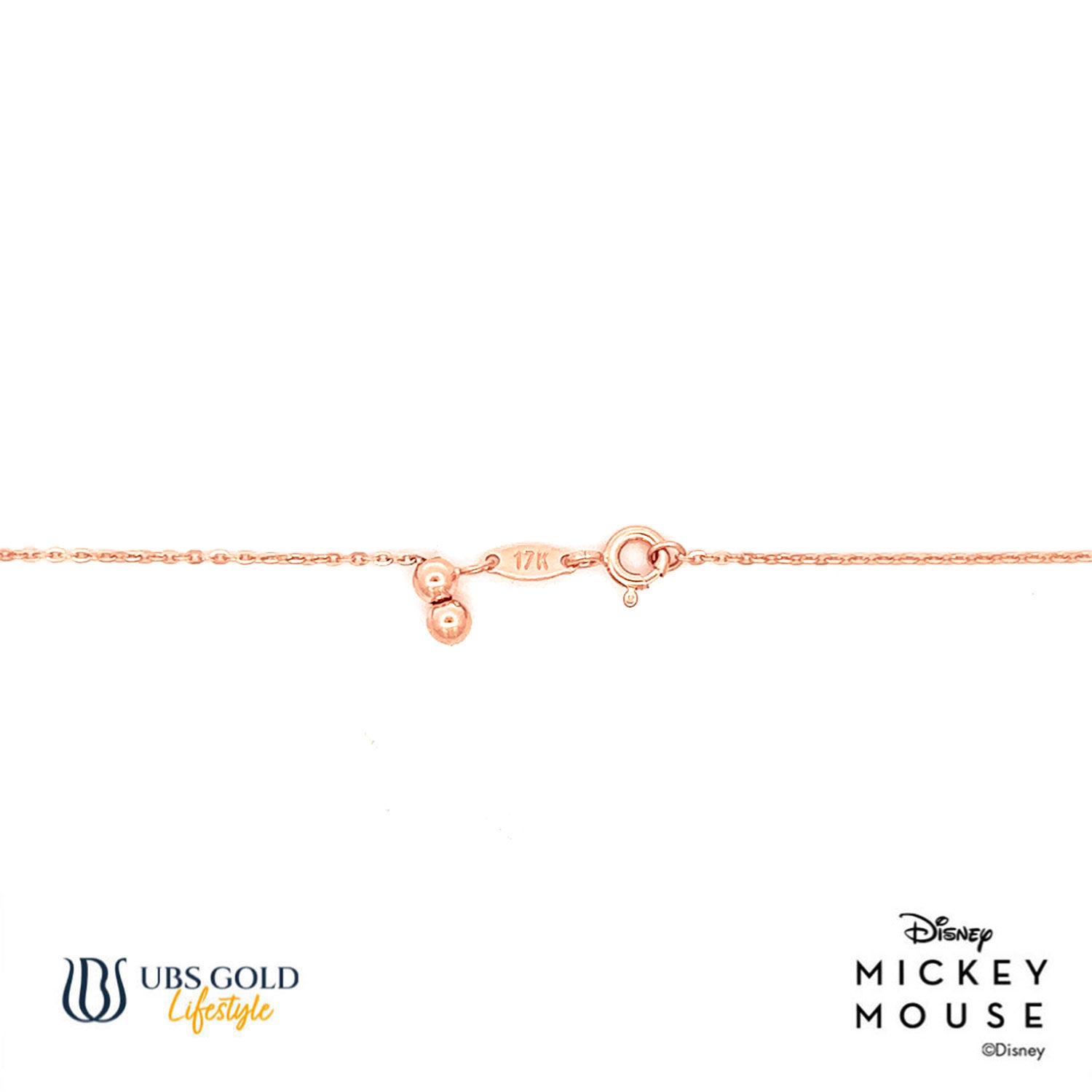 UBS Gold Kalung Emas Disney Mickey Mouse - Kky0460 - 17K