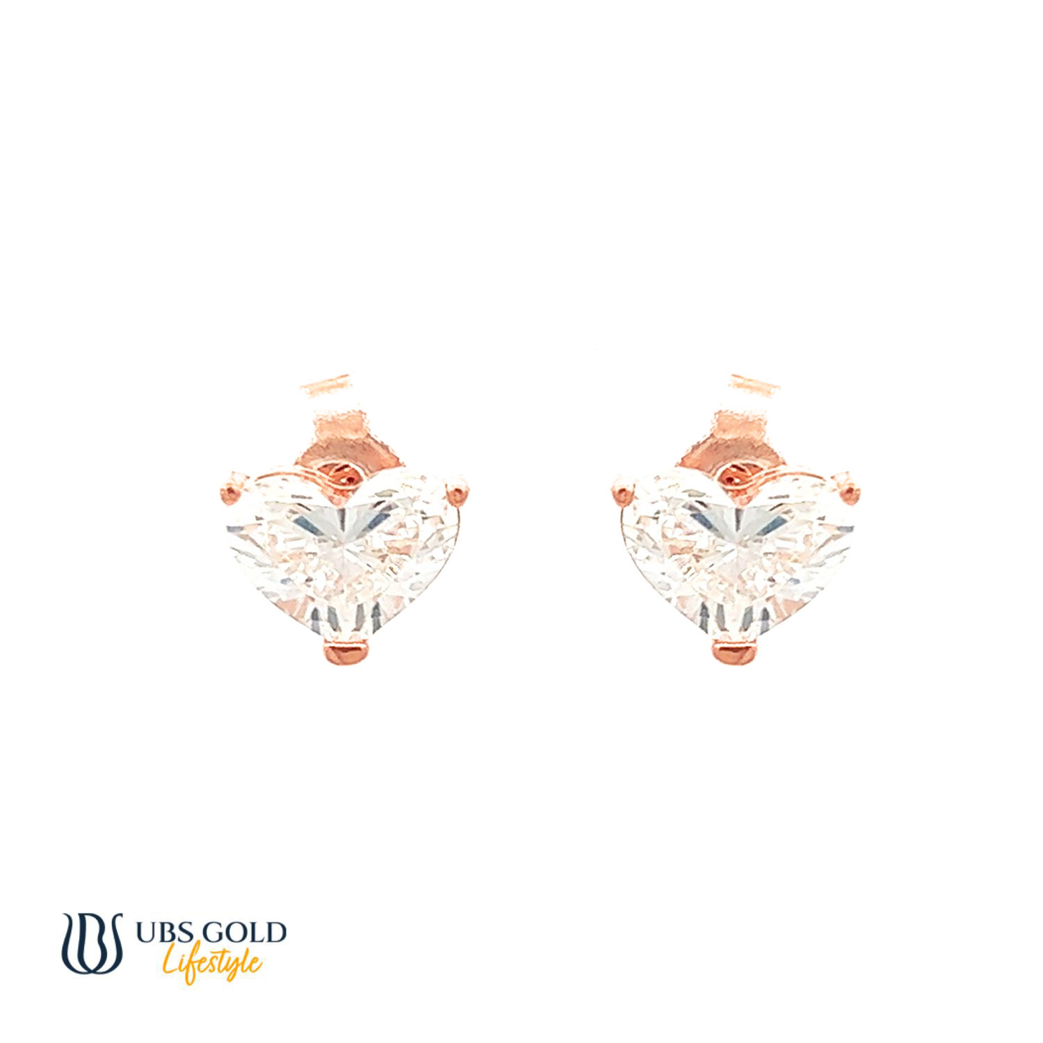 UBS Gold Anting Emas Serina Le Solitaire - Ksw0979 - 17K