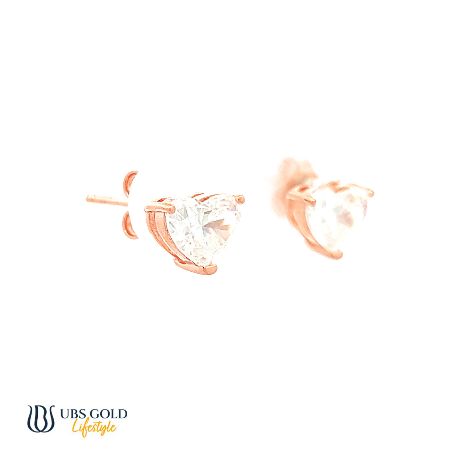 UBS Gold Anting Emas Serina Le Solitaire - Ksw0979 - 17K