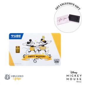 UBS Promo Special For You - Disney Mickey Minnie Happy Wedding 0.5 Gr