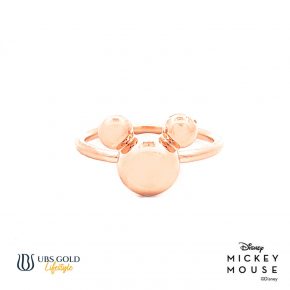 UBS Gold Cincin Emas Disney Mickey Mouse - Acy0021 - 17K