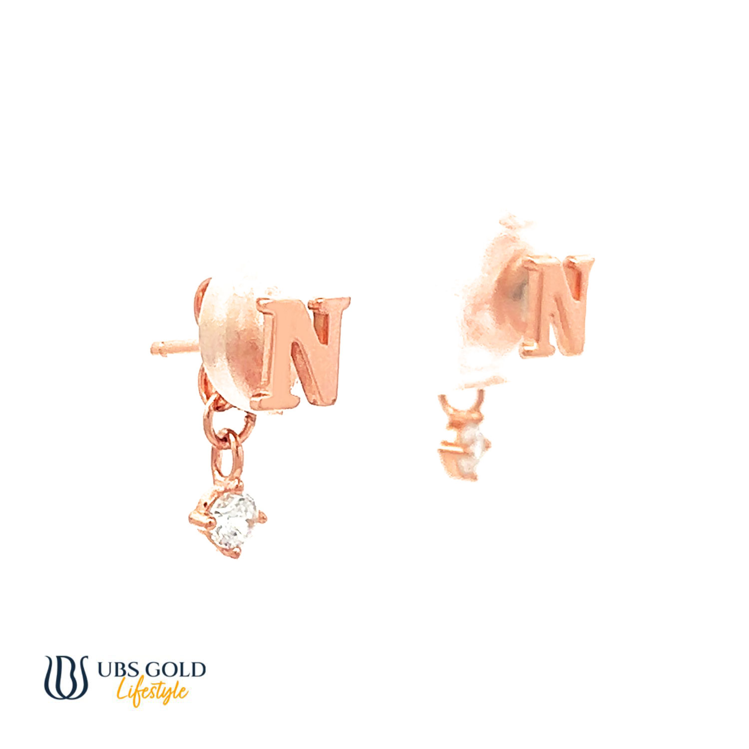 UBS Gold Anting Emas Alpha Mini N - Awd0175 - 17K