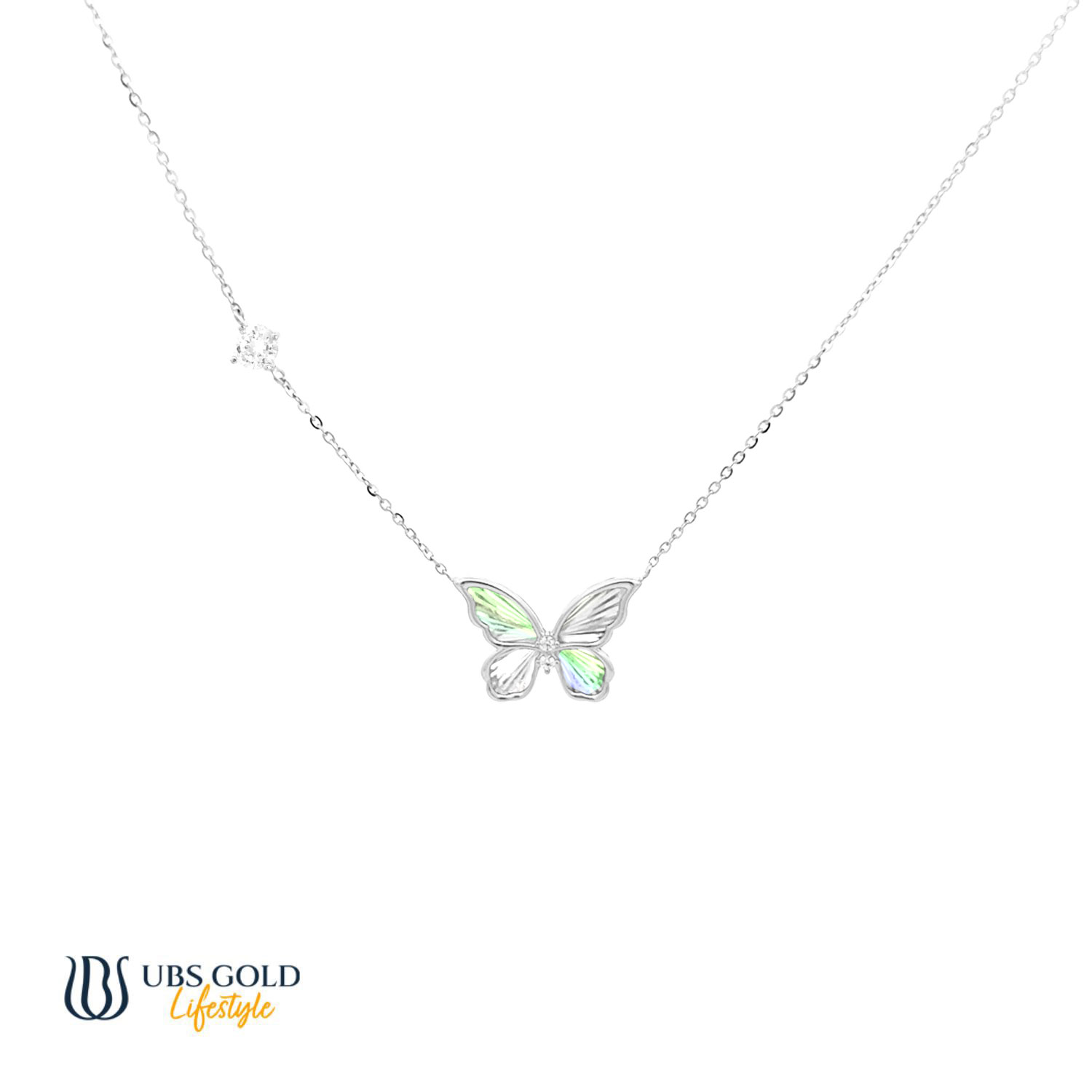 UBS Gold Kalung Emas Millie Molly Rainbow - K6k0041 - 17K