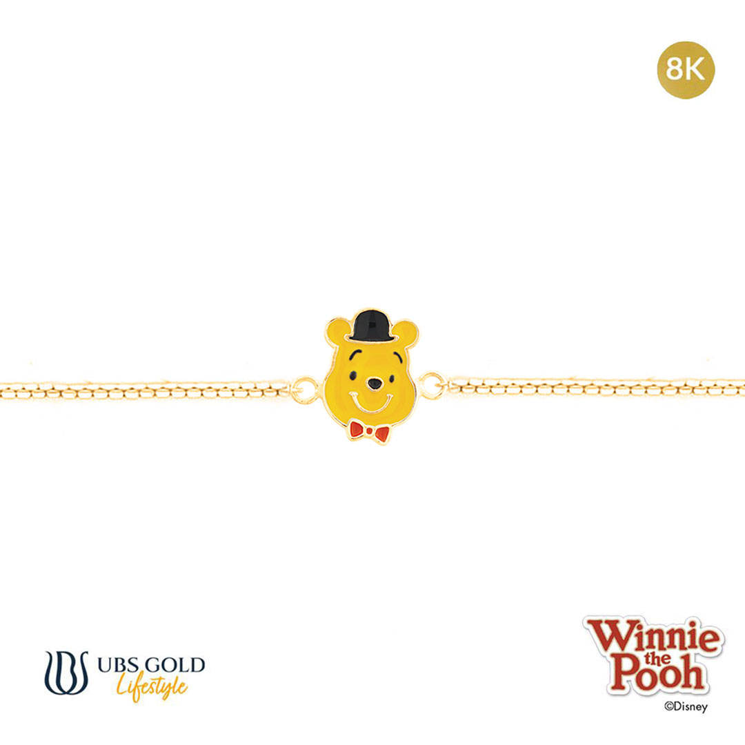 UBS Gold Gelang Emas Disney Winnie The Pooh - Kgy0065K - 8K