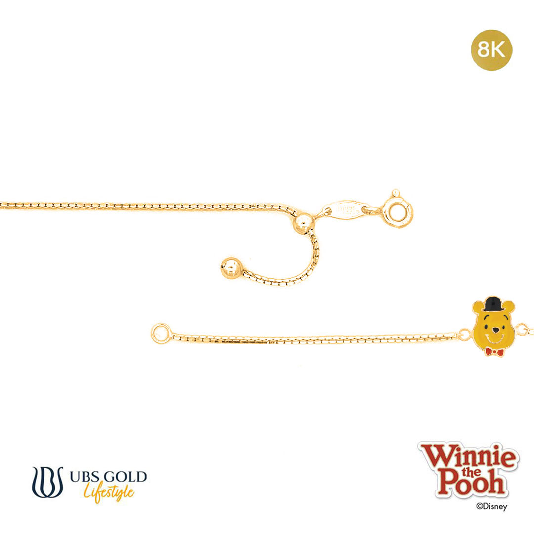 UBS Gold Gelang Emas Disney Winnie The Pooh - Kgy0065K - 8K
