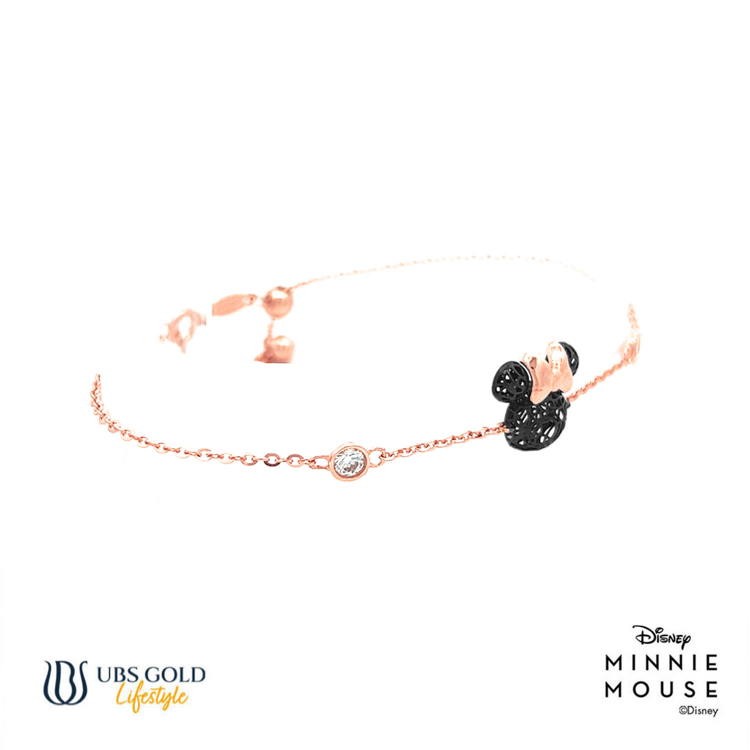 UBS Gold Gelang Emas Disney Minnie Mouse - Kgy0104 - 17K