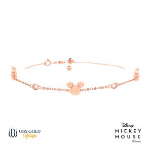 UBS Gold Gelang Emas Disney Mickey Mouse - Kgy0105 - 17K