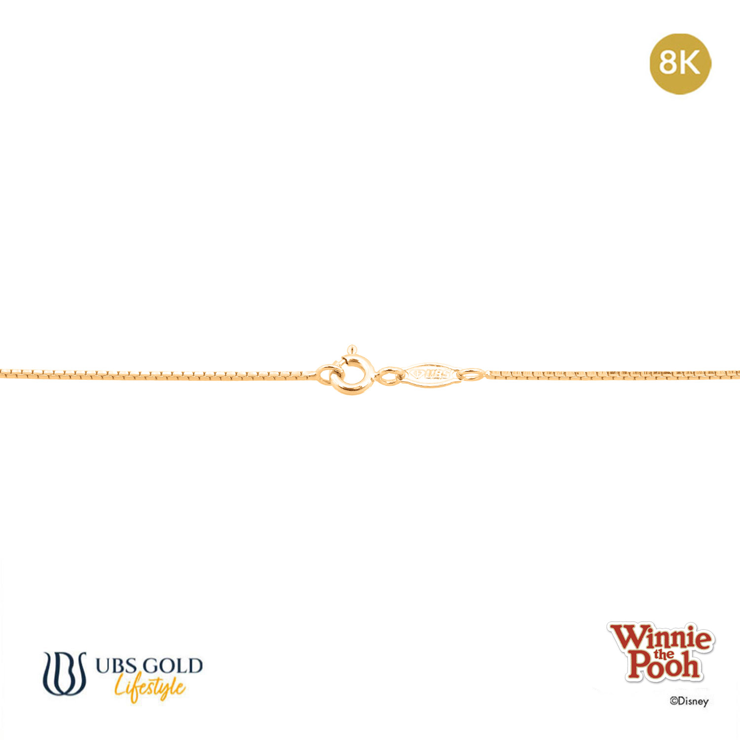 UBS Gold Kalung Emas Anak Disney Winnie The Pooh - Kky0288K - 8K