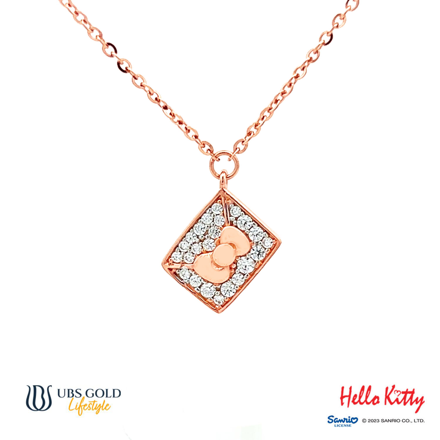 UBS Gold Kalung Emas Sanrio Hello Kitty - Kkz0106 - 17K