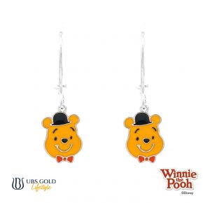 UBS Gold Anting Emas Anak Disney Winnie The Pooh - Aay0058 - 17K