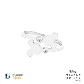 UBS Gold Cincin Emas Disney Mickey Mouse - Ccy0061 - 17K