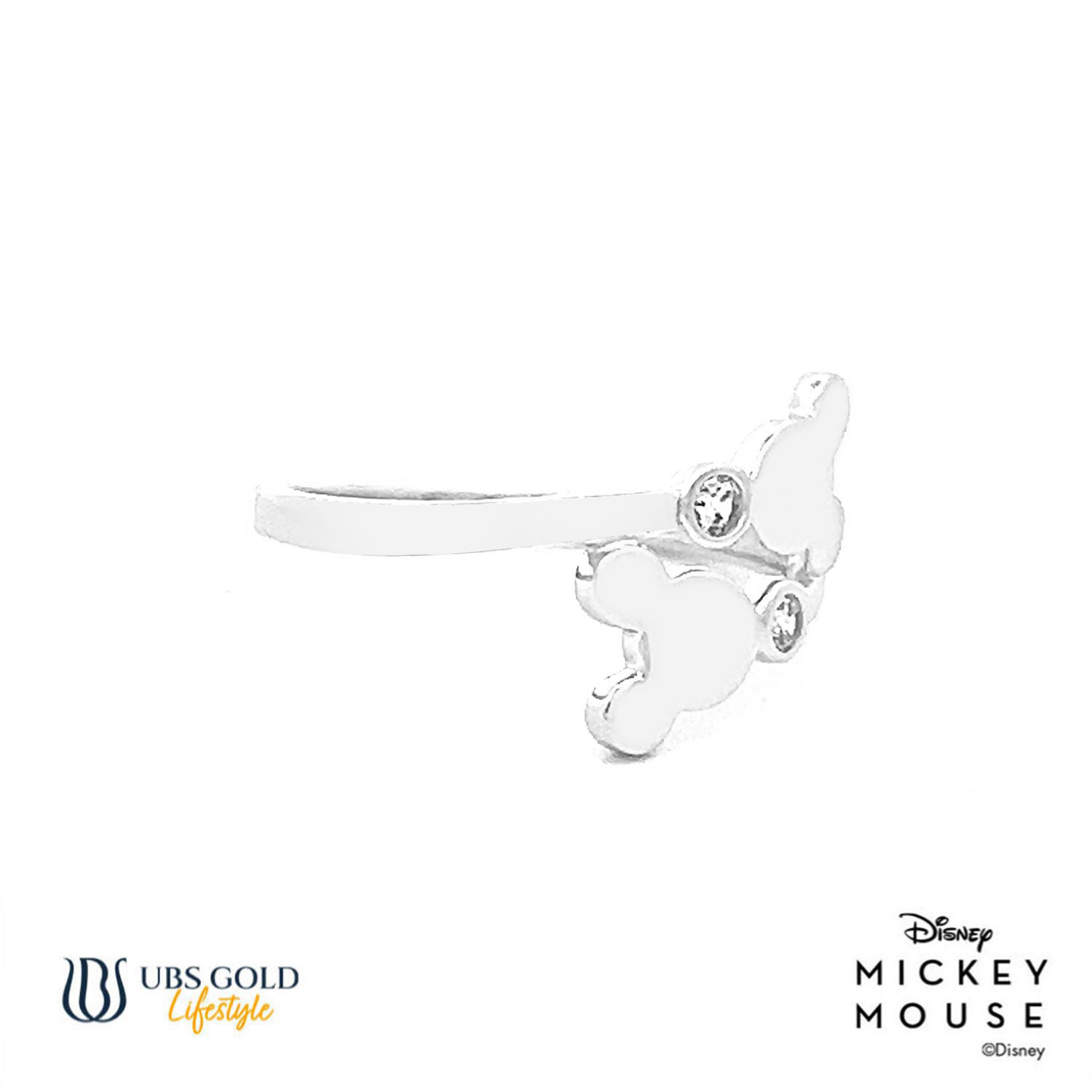 UBS Gold Cincin Emas Disney Mickey Mouse - Ccy0061 - 17K