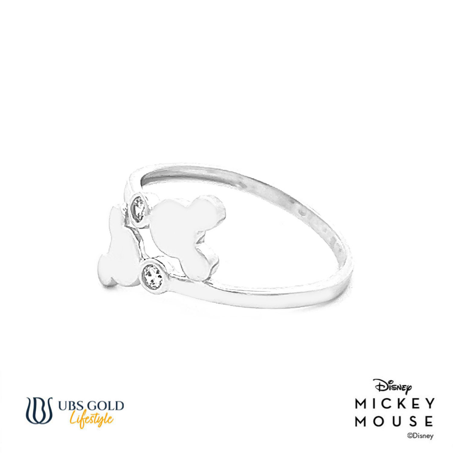 UBS Gold Cincin Emas Disney Mickey Mouse - Ccy0061 - 17K