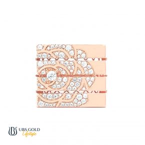 UBS Gold Cincin Emas Pose - Cdc0588 - 17K