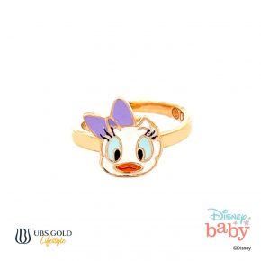 UBS Gold Cincin Emas Bayi Disney Daisy Duck - Cny0013 - 17K