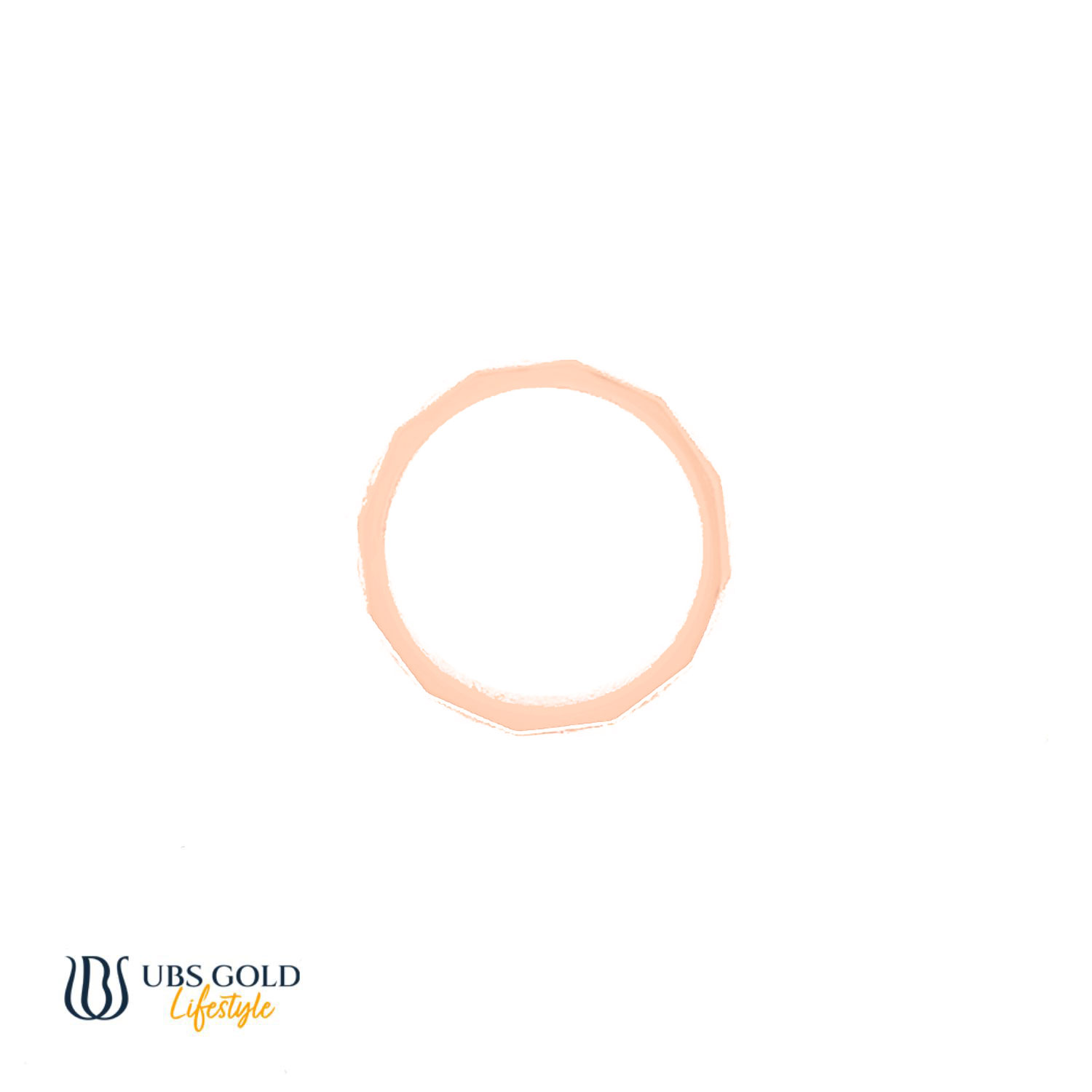 UBS Gold Cincin Emas - E7c0006 - 17K