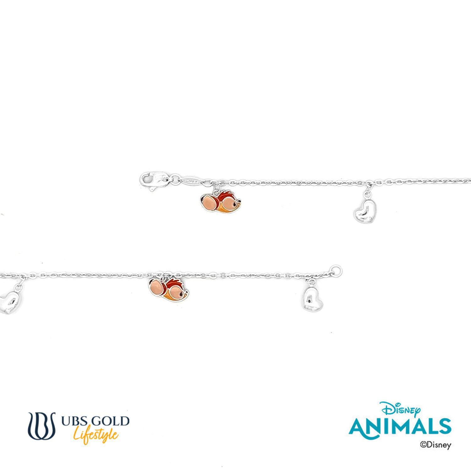 UBS Gold Gelang Emas Anak Disney Animals - Hgy0095 - 17K
