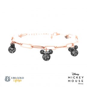 UBS Gold Gelang Emas Disney Mickey Mouse - Hgy0147P - 17K