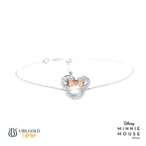 UBS Gold Gelang Emas Disney Minnie Mouse Rainbow - Kgy0107 - 17K