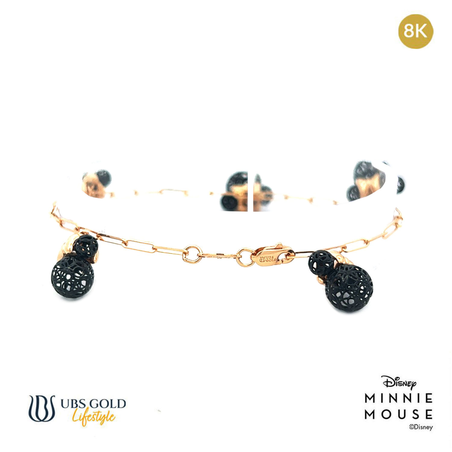 UBS Gold Gelang Emas Disney Minnie Mouse - Kgy0111K - 8K