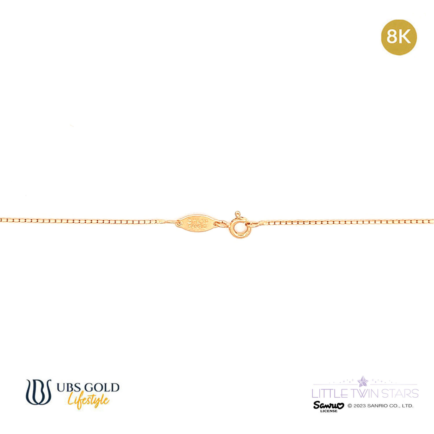 UBS Gold Kalung Emas Anak Sanrio Little Twin Stars - Kkz0052K - 8K
