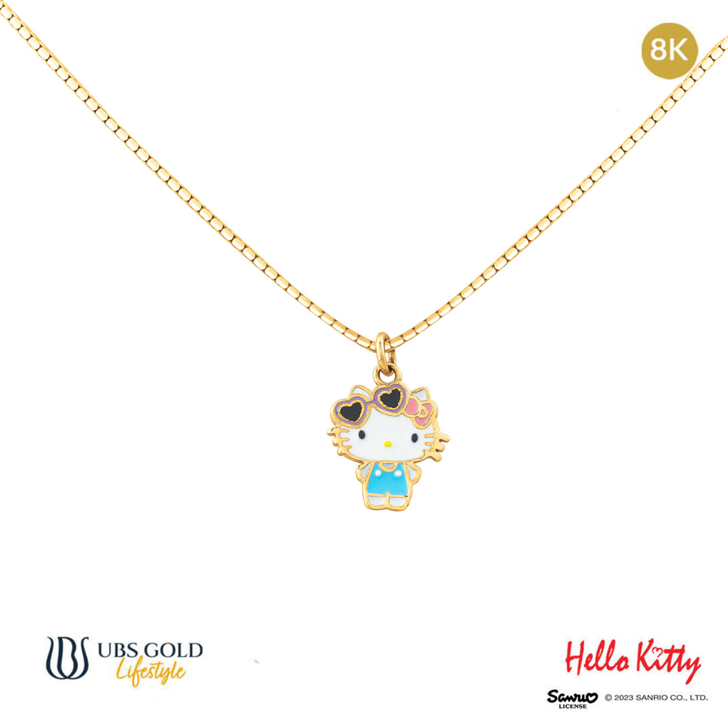 UBS Gold Kalung Emas Anak Sanrio Hello Kitty - Kkz0101K - 8K