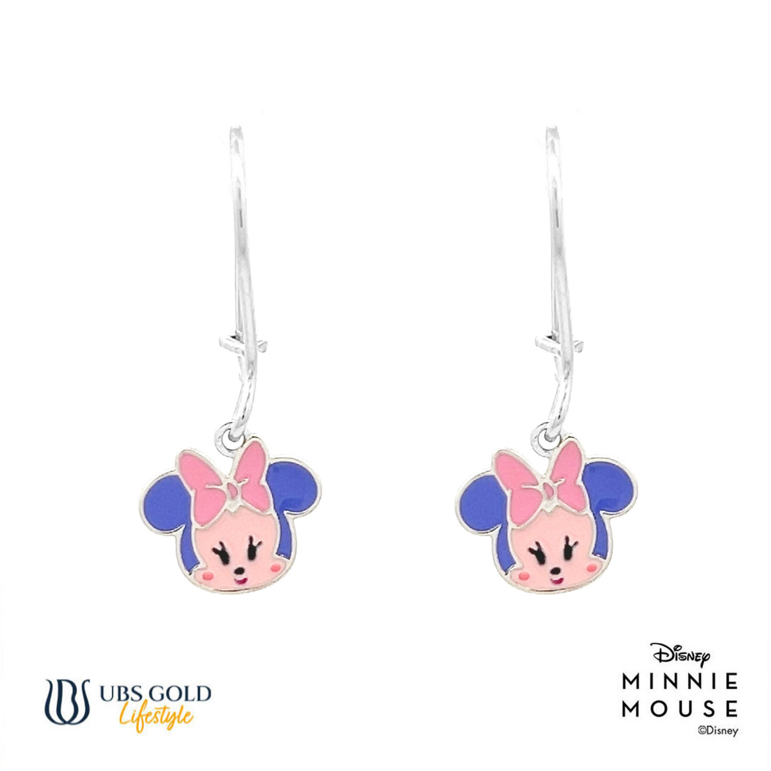 UBS Gold Anting Emas Anak Disney Minnie Mouse - Aay0099 - 17K