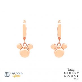 UBS Gold Anting Emas Disney Mickey Mouse - Aay0101 - 17K
