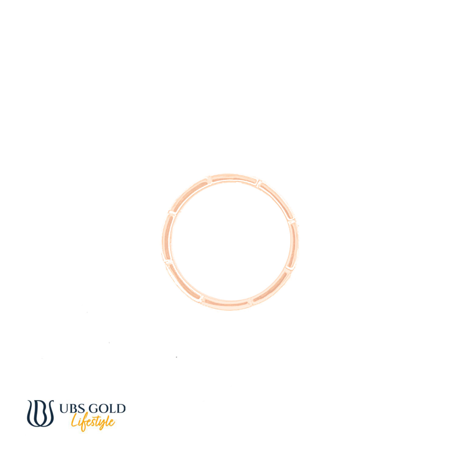 UBS Gold Cincin Emas - Cc70699W - 17K