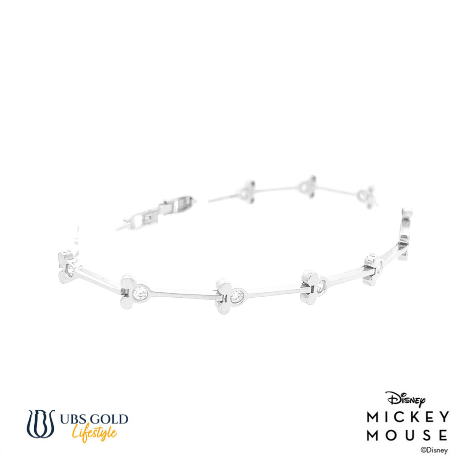 UBS Gold Gelang Emas Disney Mickey Mouse - Cgy0006 - 17K