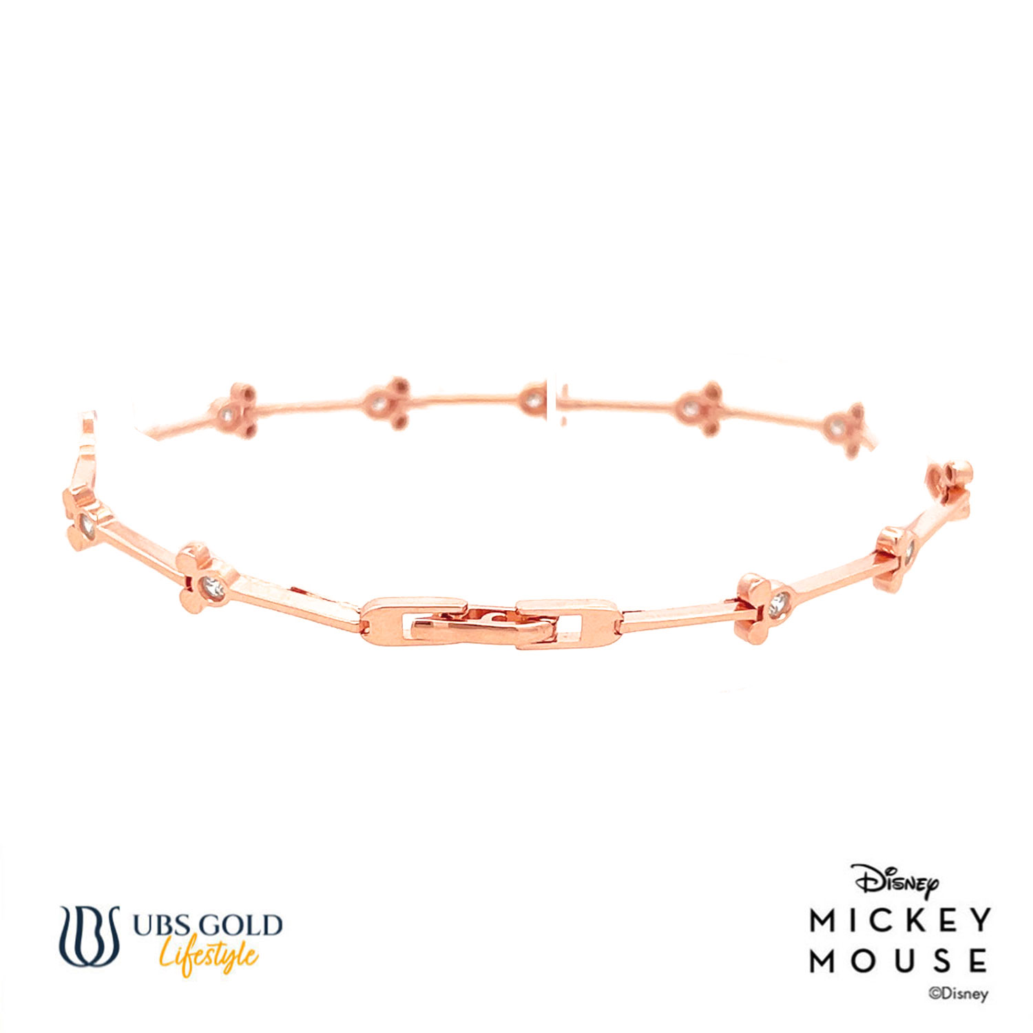 UBS Gold Gelang Emas Disney Mickey Mouse - Cgy0006 - 17K