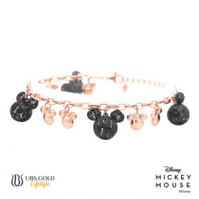 UBS Gold Gelang Emas Disney Mickey Mouse - Hgy0143 - 17K
