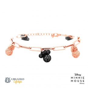 UBS Gold Gelang Emas Disney Minnie Mouse - Hgy0148P - 17K