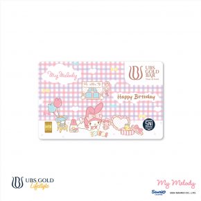 UBS Gold Logam Mulia Sanrio My Melody Happy Birthday (B) 0.1 Gr