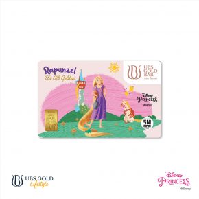 UBS Gold Logam Mulia Disney Princess Rapunzel 1 Gr