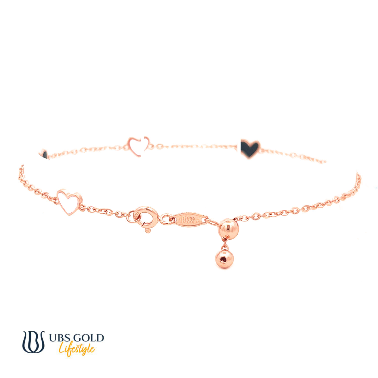 UBS Gold Gelang Emas Millie Molly - Kgv7015 - 17K