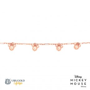 UBS Gold Gelang Emas Disney Mickey Mouse - Kgy0099G - 17K