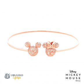 UBS Gold Gelang Emas Disney Mickey Minnie Mouse - Vgy0141 - 17K