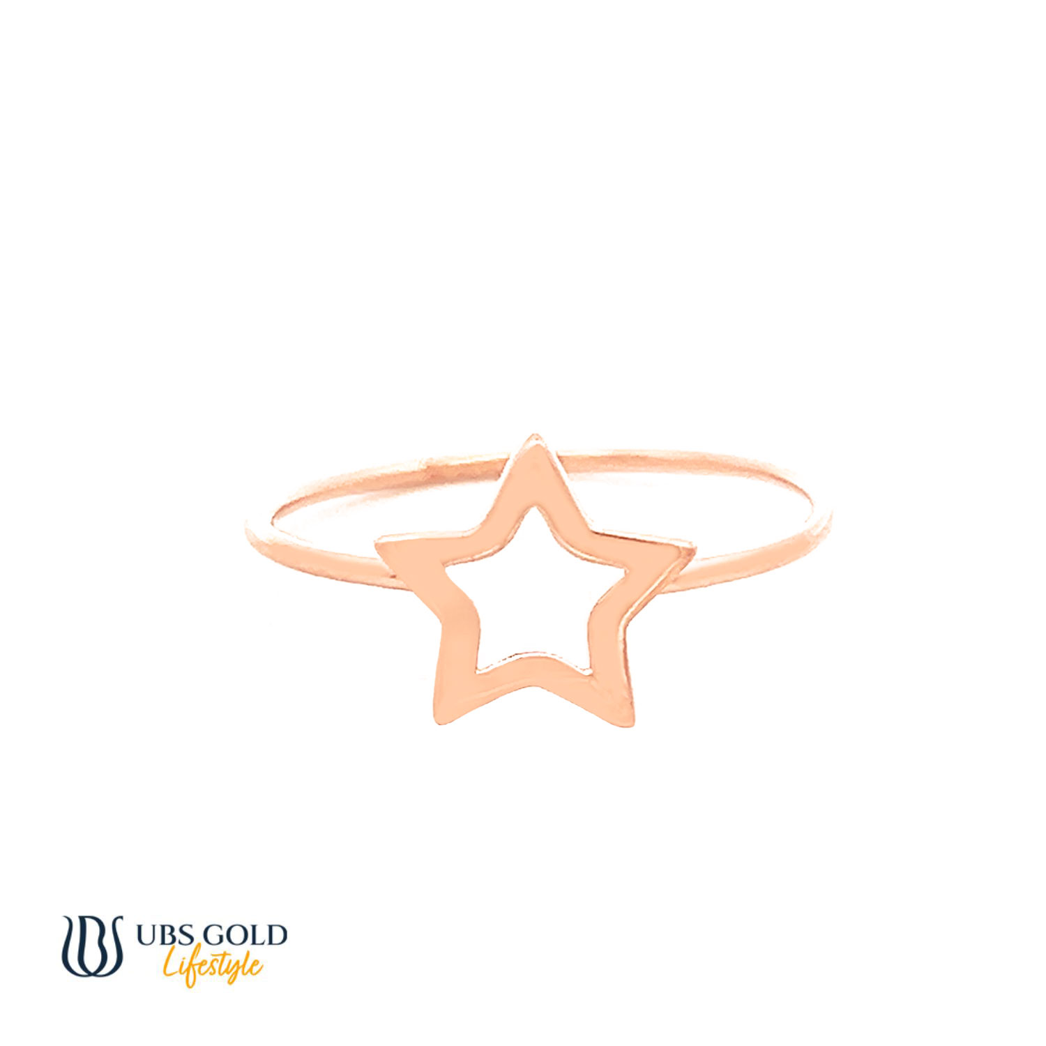 UBS Gold Cincin Emas Maire - Cc70707 - 17K