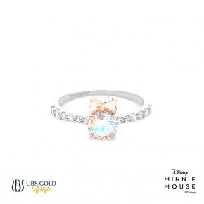 UBS Gold Cincin Emas Disney Minnie Mouse - CCY0066G - 17K