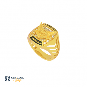 UBS Gold X MLBB Mythic Warrior Ring - EJE0007 - 8K
