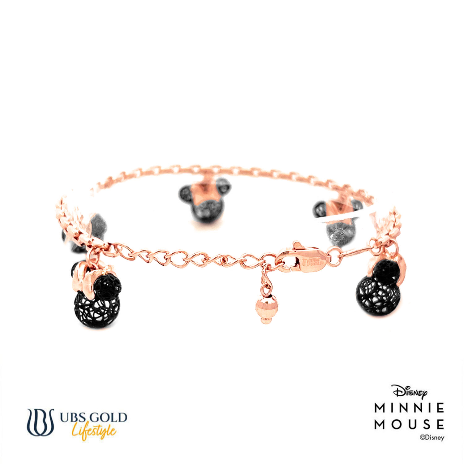 UBS Gold Gelang Emas Disney Minnie Mouse - Hgy0148B - 17K